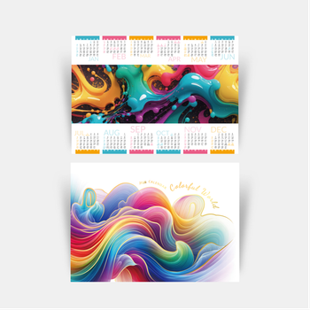 2026年曆咭-Colorful World
