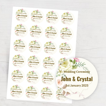 浪漫典雅婚禮主題設計，花卉元素搭配柔和色調 