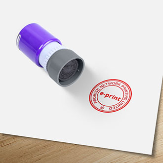 圓形中英文公司名