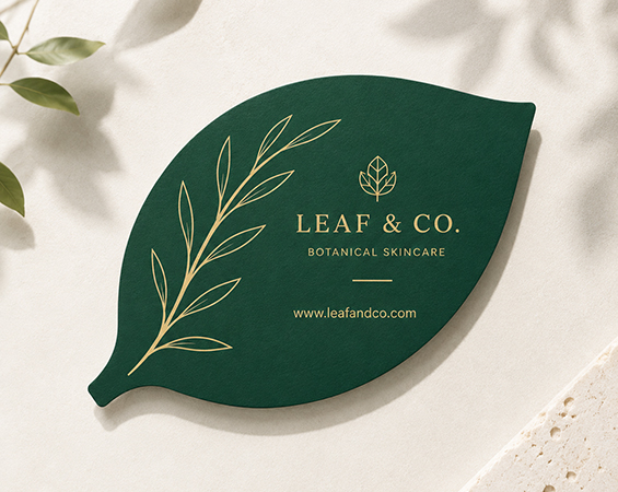 Custom Shaped Business Card
